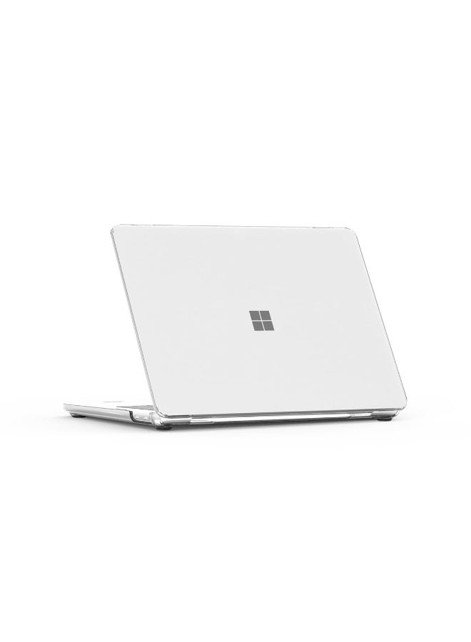 غطاء الحماية من القشرة الصلبة لـ Microsoft Surface Laptop 13 بوصة 2025 الإصدار (الموديل: 2095) Copilot + PC Snapdragon X Plus 13 بوصة غطاء الحماية من القشرة الصلبة للكمبيوتر المحمول (ماتي أبيض) - Image 2