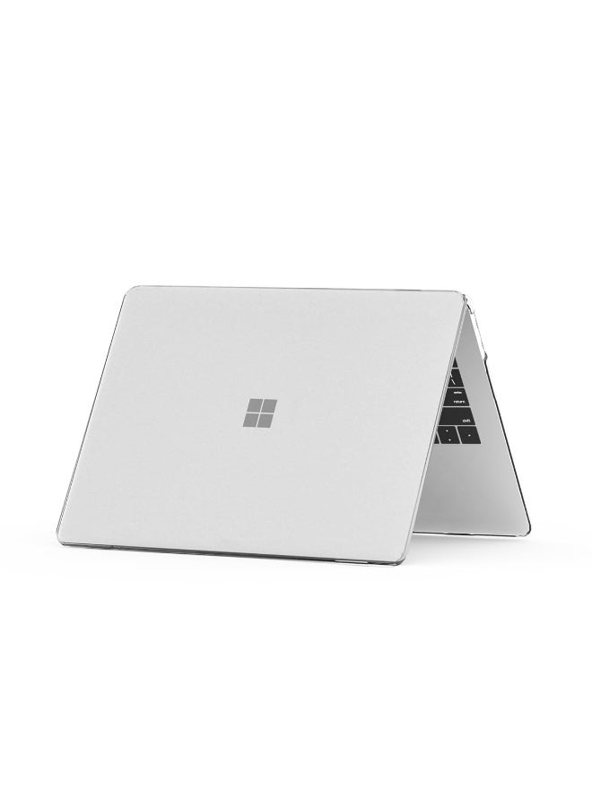 غطاء الحماية من القشرة الصلبة لـ Microsoft Surface Laptop 13 بوصة 2025 الإصدار (الموديل: 2095) Copilot + PC Snapdragon X Plus 13 بوصة غطاء الحماية من القشرة الصلبة للكمبيوتر المحمول (ماتي أبيض) - Image 3