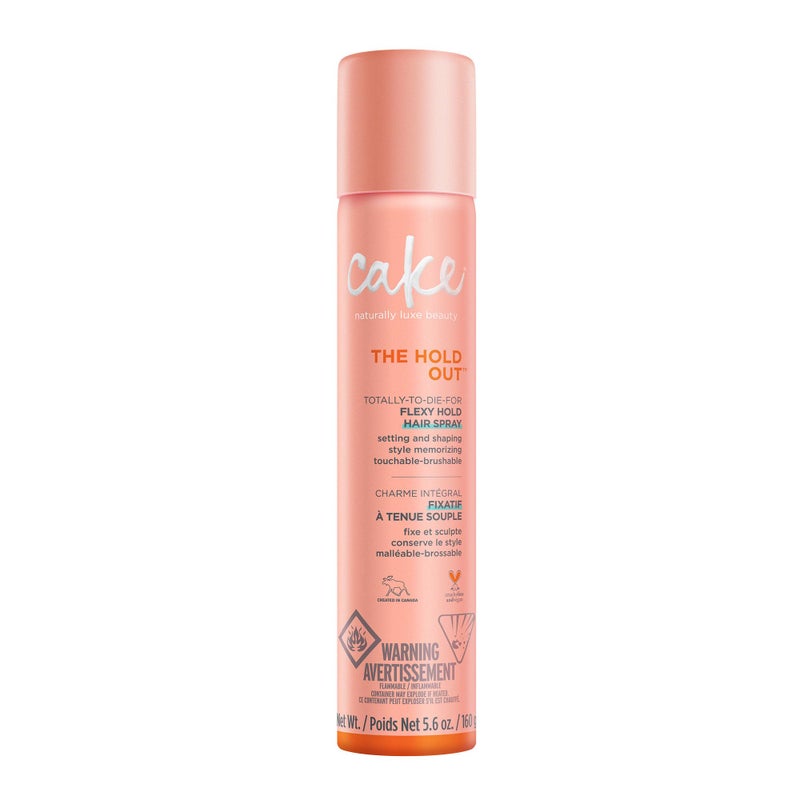 Cake Beauty Hairspray The Hold Out For Crunch Free Brushable Touchable Flexible Hold Soft Volume Vitamin E Abyssinian Oil For All Hair Types 56 Oz