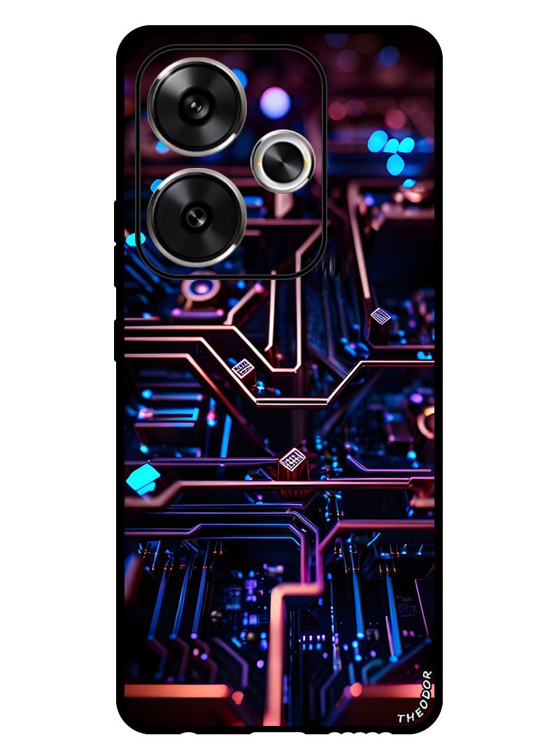 Theodor Protective Case Anti Scratch Shock Proof Bumper Cover For Xiaomi Redmi Turbo 3 Abstract 1 - Image 1