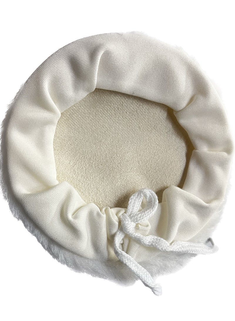 Generic Car Body Polishing Pad 4.5 inch White  - Image 2
