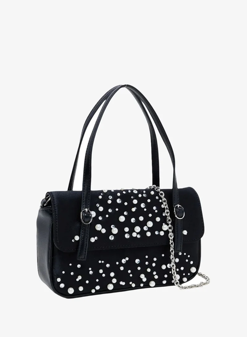 STEVE MADDEN BLACK Steve madden viewz women's black shoulder bag for Women | Best Price UAE