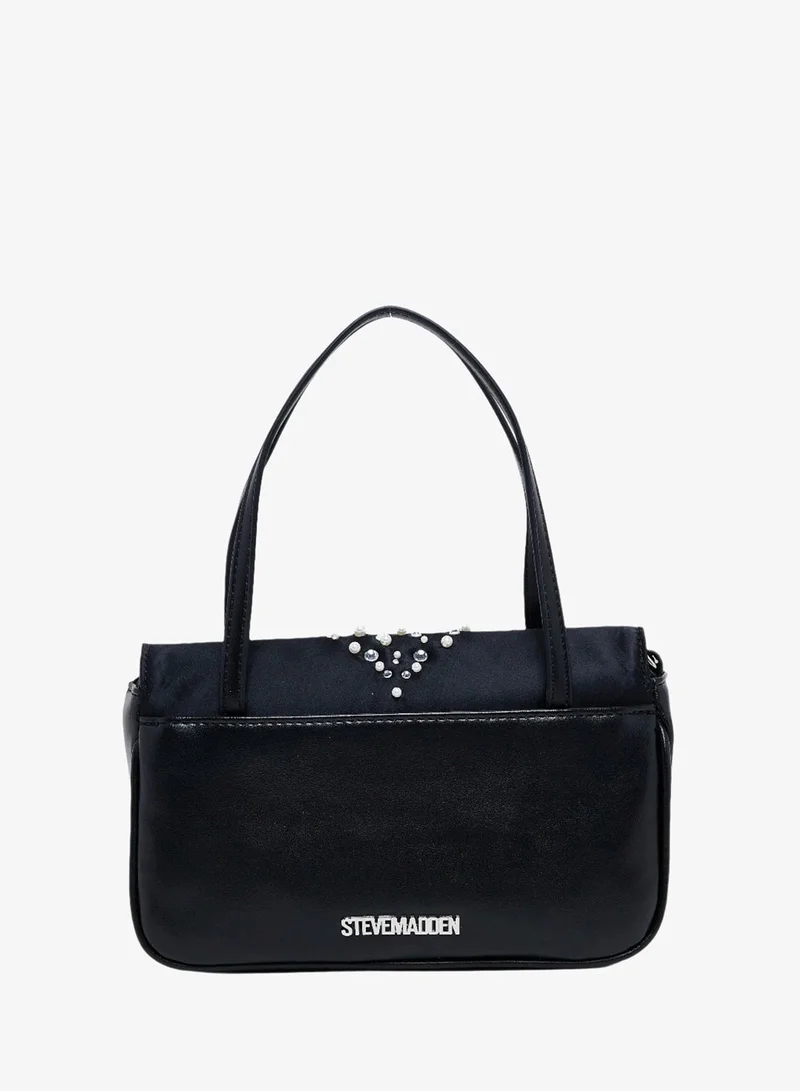 ستيف مادن Steve madden viewz women's black shoulder bag