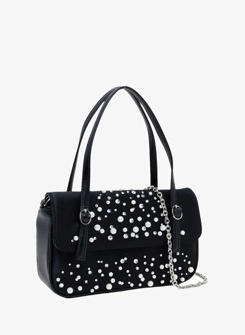 STEVE MADDEN BLACK Steve madden viewz women's black shoulder bag for Women | Best Price UAE