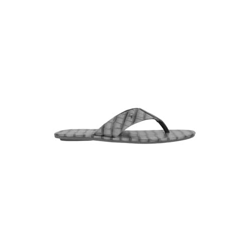 Mochi Men Grey Synthetic Reptile Print Casual Slippers UK/8 EU/42 (16-999) - Image 4