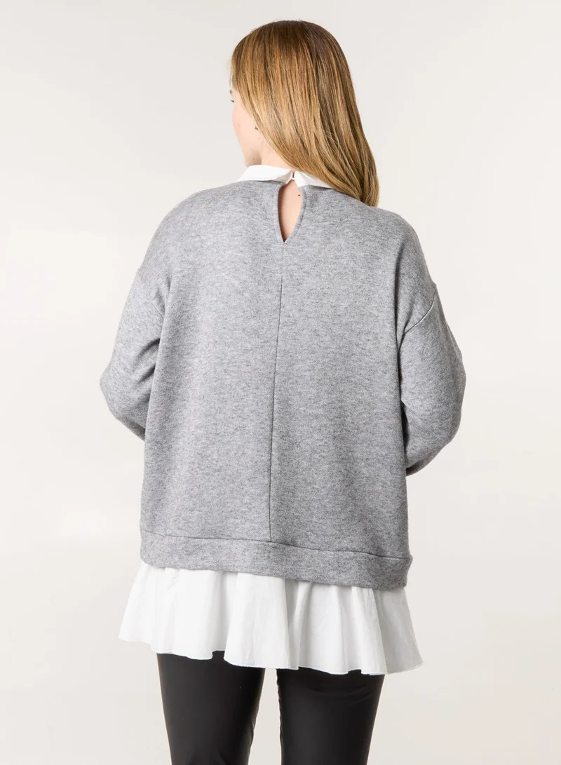 Blue Vanilla 2in1 Cut &amp; Sew Sweater