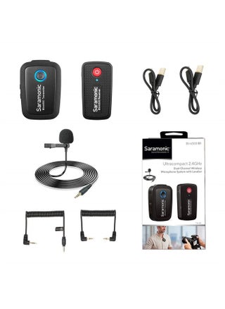Portable 2.4GHz Wireless Microphone System, Blink500 Ultracompact Dual-Channel Wireless Mic for Smartphone DSLR Camera Tablets Mirrorless for YouTube Facebook Live Vlogging Video Recording - pzsku/Z89465BB2A1ADBC651D87Z/45/_/1686885346/a9d69bf6-adac-4ef5-8eab-ae9bcdf9be2a