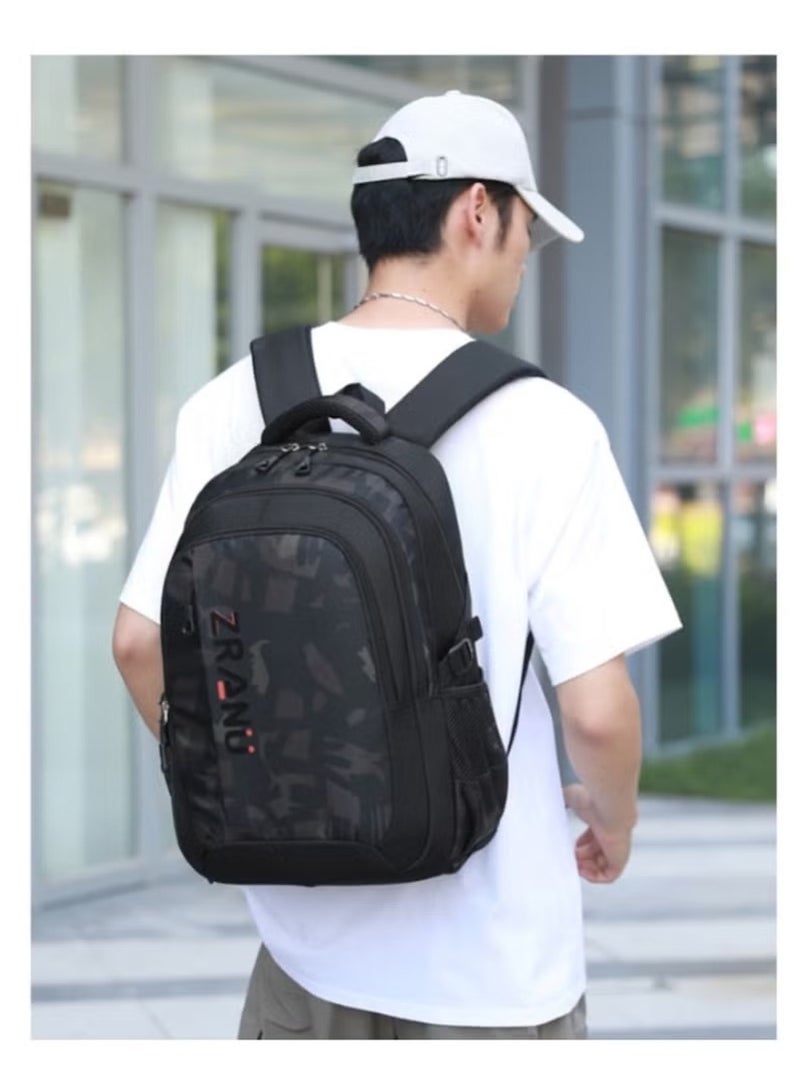Huitich Camouflage Print School Backpack for Boys  - Image 5