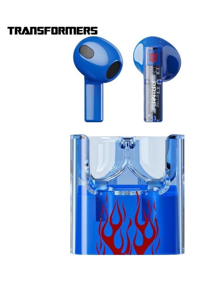 TRANSFORMERS TF-T08 Bluetooth Earbuds, Blue