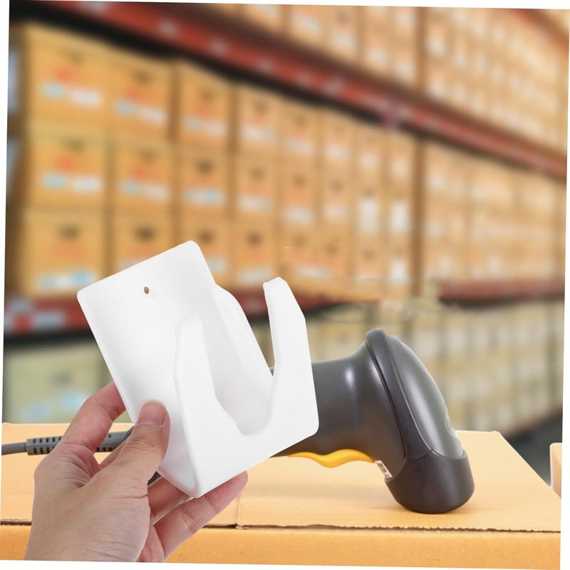 Luxshiny Barcode Scanner Holder for Wall Mount Scanning Holder Reader Rack Bracket Desk Accessories Easy Install - Image 5