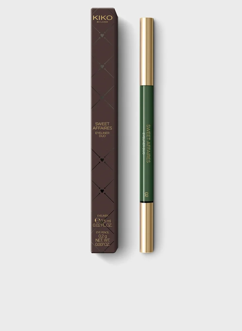 KIKO MILANO SWEET AFFAIRES EYELINER DUO