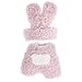 Beofinest Clothes for 17cm Dolls Accessories for 17cm Doll Clothes Set for Doll Stylish Adorable Rabbit Shape 2 PCS Set Hat Clothes for Dolls Accessories No Doll RabbitPurple - Image 2