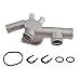 Banwinoto Upgrade Aluminium Alloy Cooling Coolant Hose Pipe Connector For VW Beetle9C1 1C1 20L 19982005 06A121132C 06A 121 132C - Image 2