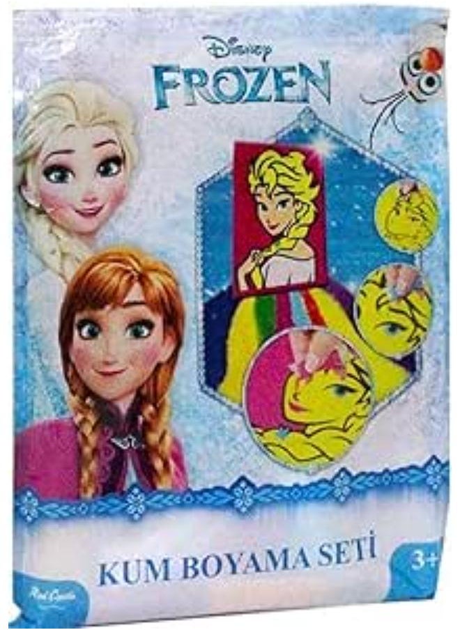 Disney Frozen  Red Castle Sand Painting set 