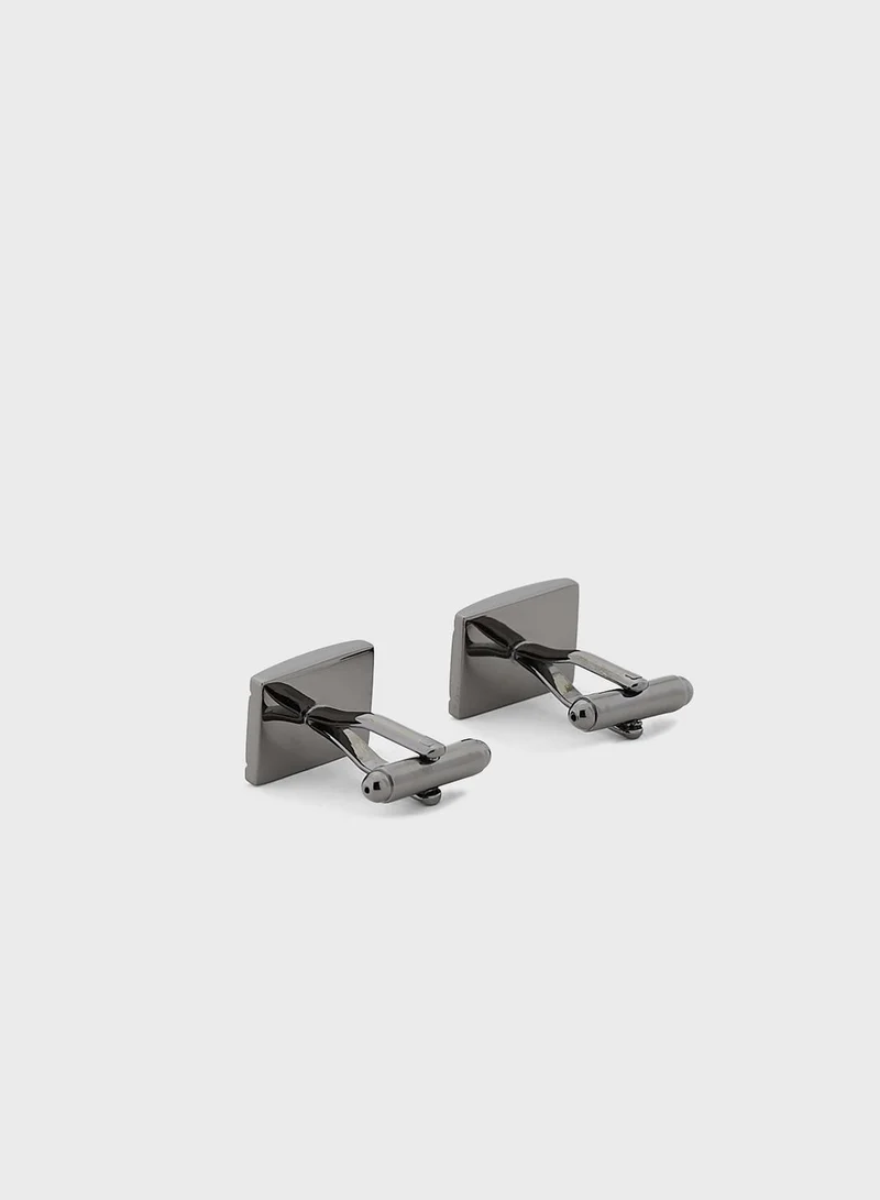 Robert Wood Cufflinks And Tie Pin Set In Gift Box
