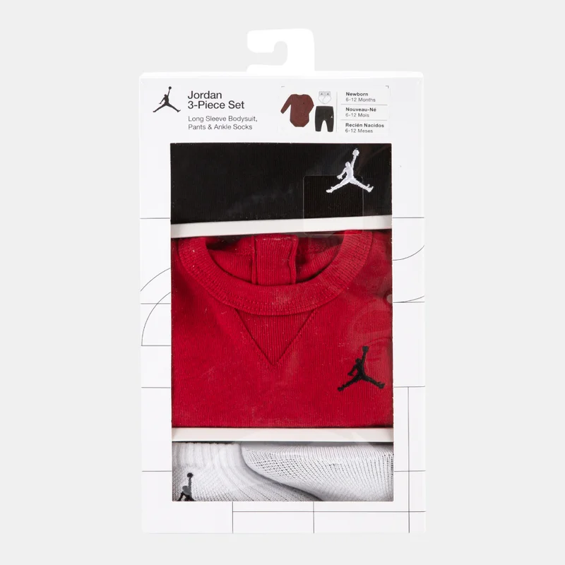 Nike Kids' 3-Piece Bodysuit Box Set
