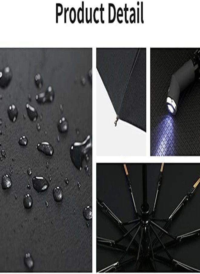 HOPz Umbrella Automatic Open Travel with Wind Vent,Umbrella big size for men, girls, Umbrellas for rain,Windproof Large for Man,Women (black-1) - Image 5