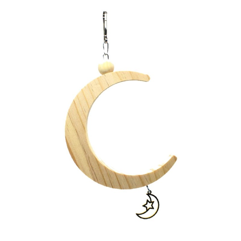Colorful Small Bird Swing Hanging Cage Toy for Parrot Exercise and Play - Image 2