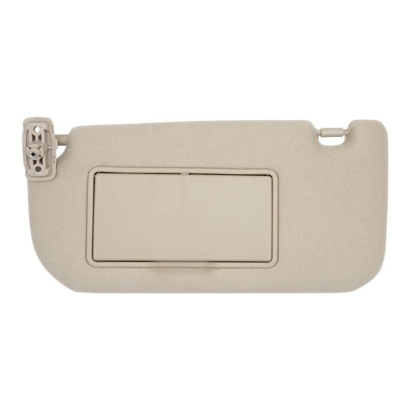 NHILES Driver Left Side Sun Visor Replacement Fits for KIA Sportage 20052010 Sunshade Without Light 852021F090EZ Color Beige