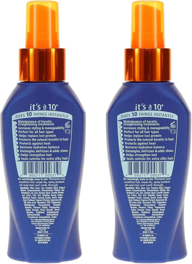 It's a 10 Miracle Leave-In Plus Keratin 4oz (Pack of 2) - Image 4