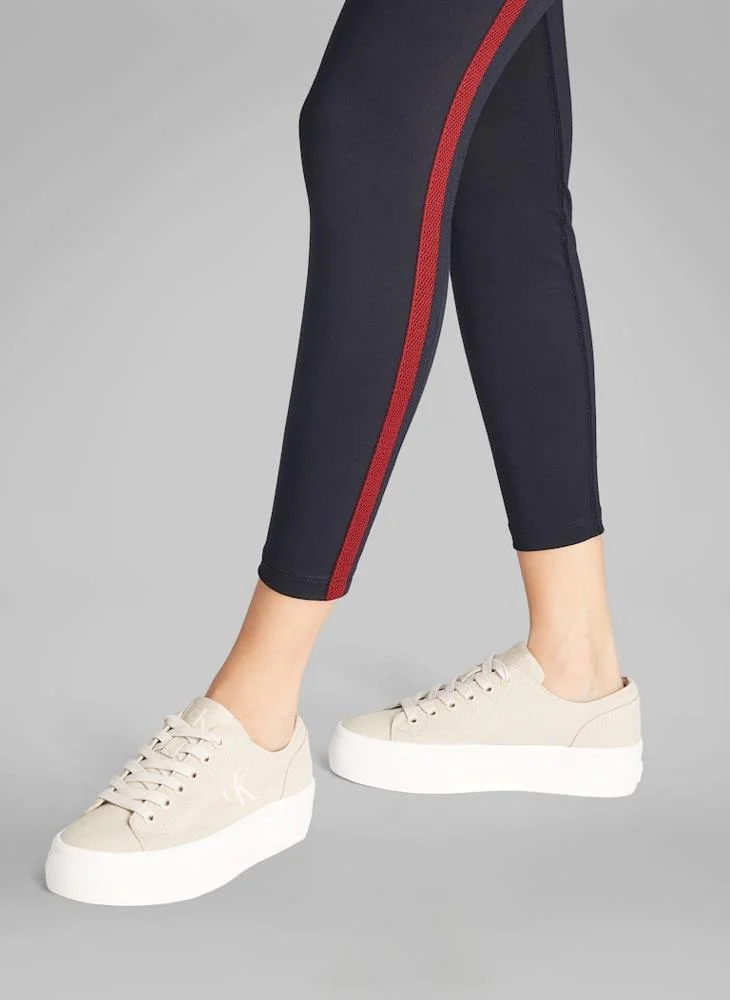 Calvin Klein Jeans VULCANISED FLATFORM LOW TRAINERS