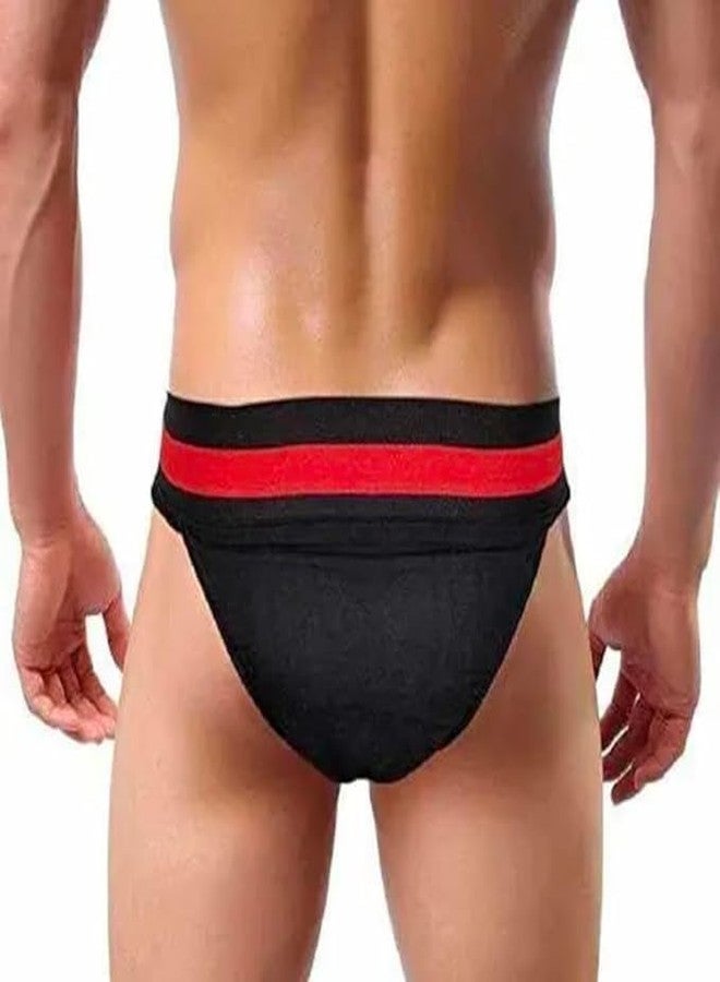 CRAZX Combo of Men's Supporter and L-Guard (Youth) for Cricket, Running and Other Sport, L-Guard and Men's Supporter for Sports and Training (in, Alpha, L, Regular, Standard, Black) - Image 4