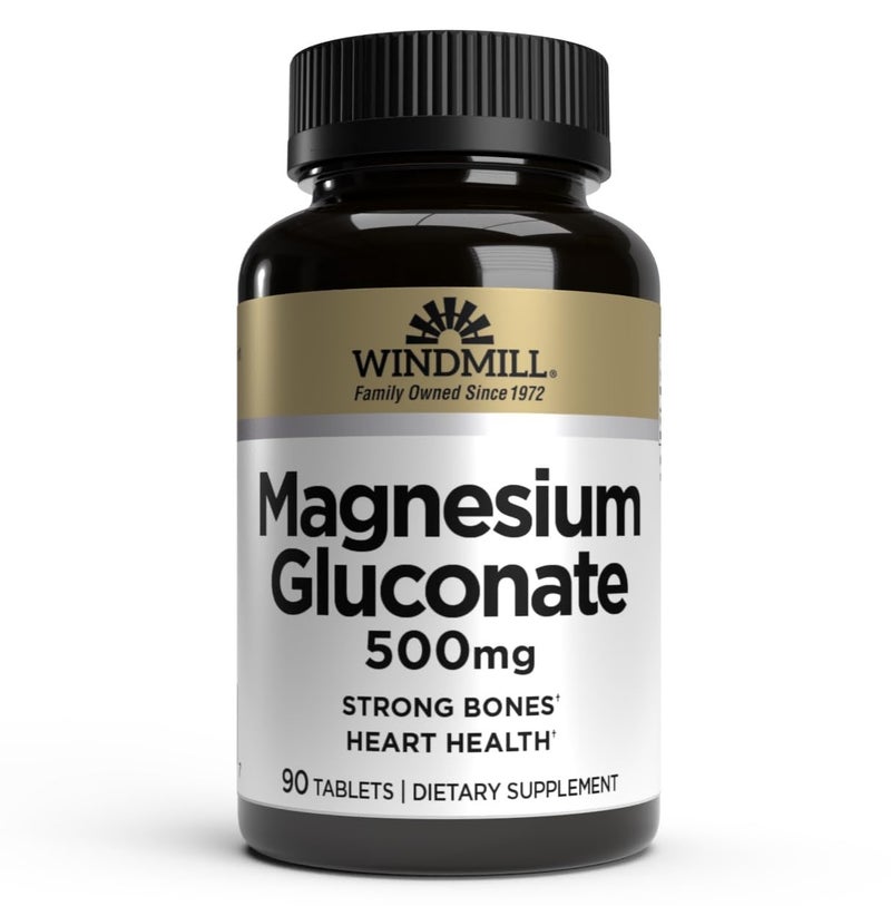WINDMILL Magnesium Gluconate 500 Mg 90 Tb From Windmill