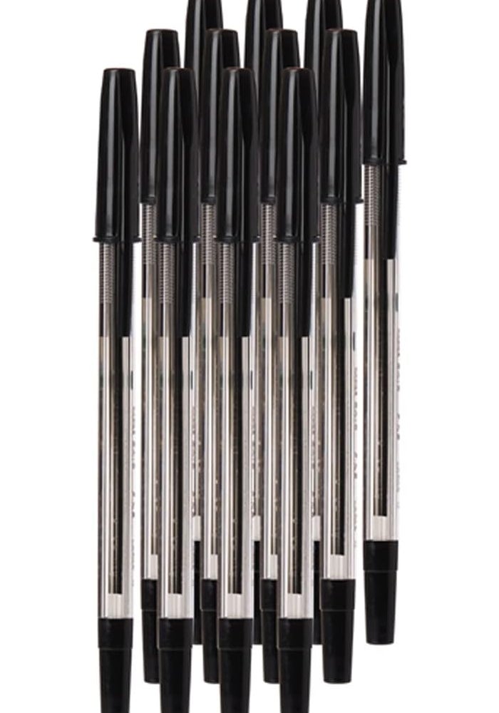 يوني بول Uni-Ball SA-S Fine 0.7 mm Ballpoint Pen - Black - Image 1