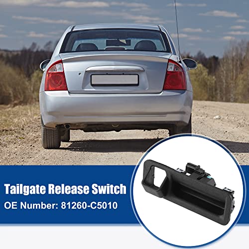 ACROPIX Rear Car Tailgate Release Switch Replacement Fit for Kia Sorento Pack of 1 Black - Image 3