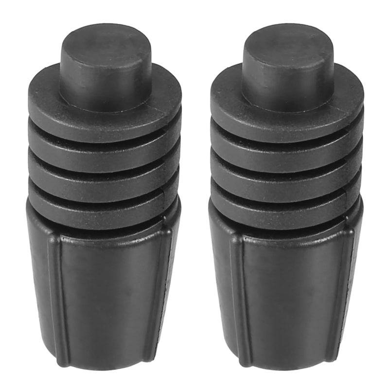 uxcell 2 قطع مطاط بامبر غطاء محرك السيارة واقف مطاطي أسود لهوندا CIVIC ACCORD SPIRIOR