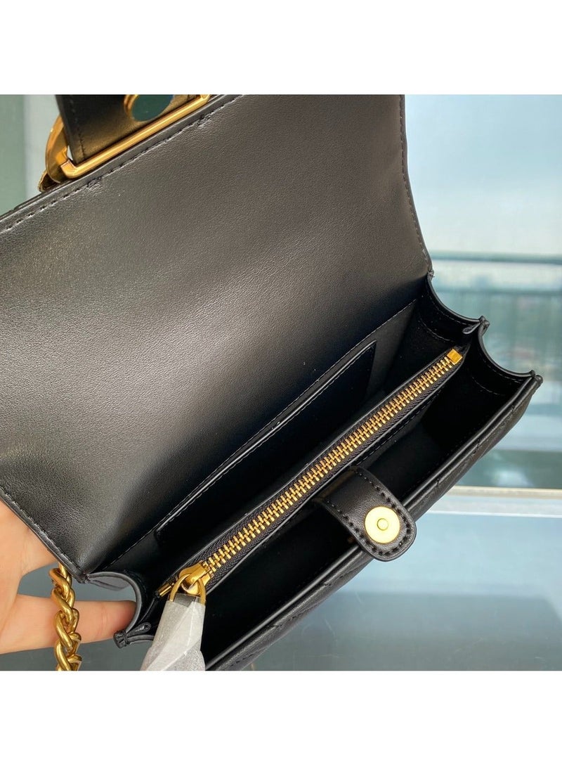 PINKO حقيبة كتف متقاطعة من بينكو بسلسلة 21*13*6.5 سم - Image 5