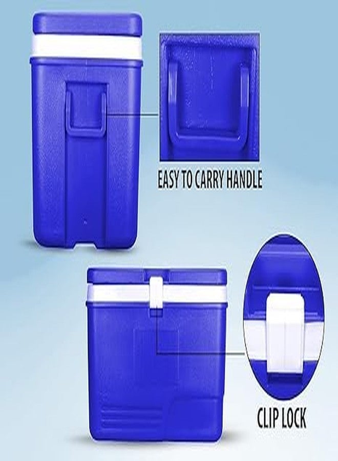 Divik Unbreakable Insulated Chiller Ice Box 50 Liter Insulated Chiller Ice Box with Vent Lid (1Pcs) (Blue) - Image 2