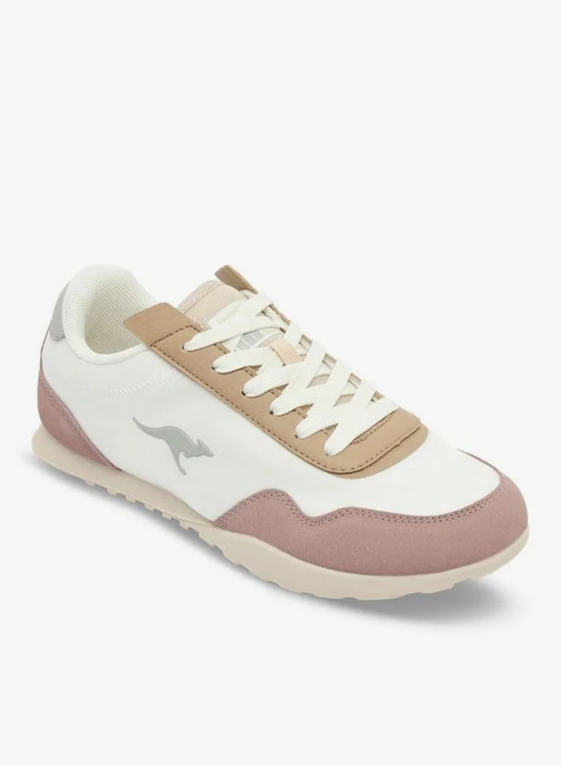 كانغاروس Women Logo Print Lace-Up Sports Shoes