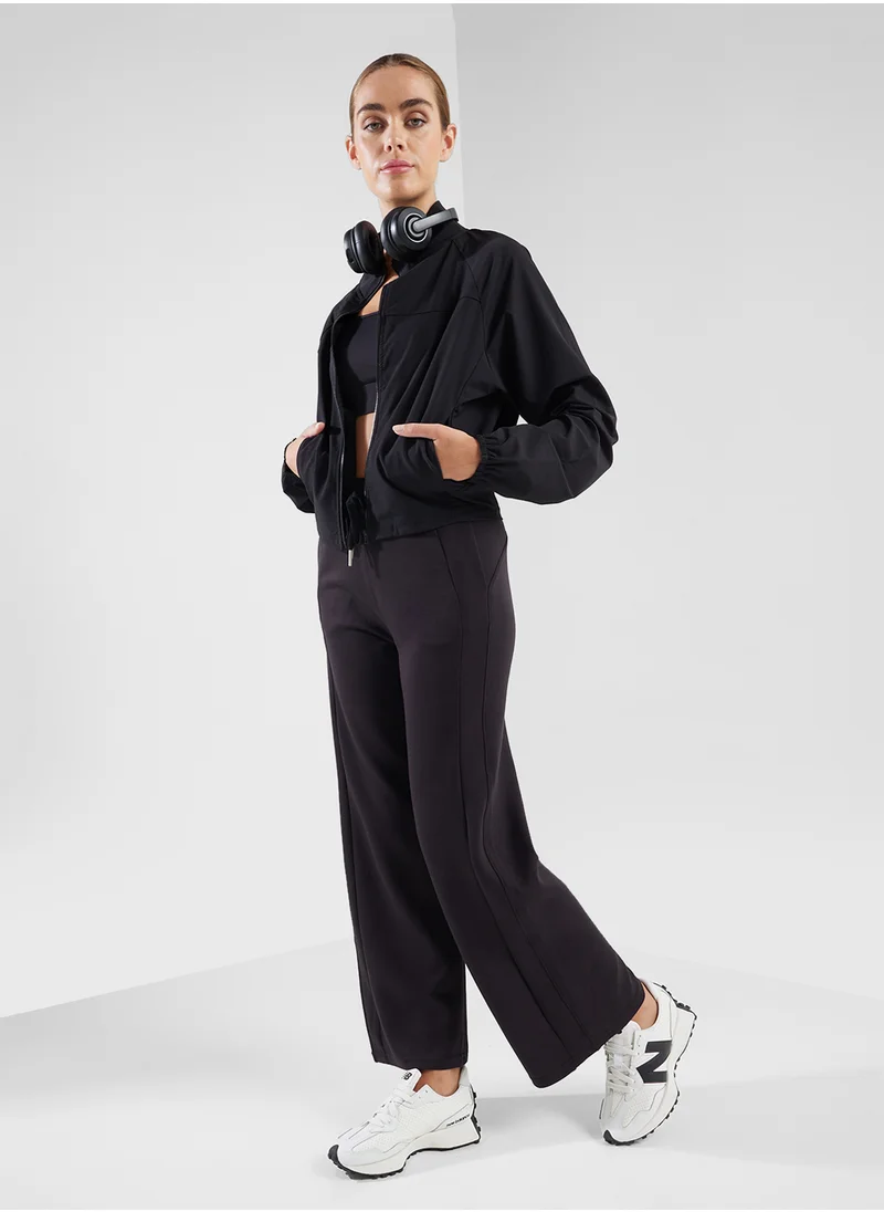 فورورد High Rise Straight Fit Sweatpants