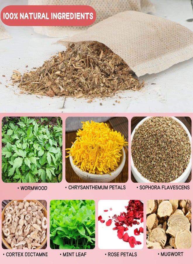 AKSOVA Yoni Herbs, V Steam Herbs for Feminine Cleansing & Postpartum Care & Ph Balance, Organic Yoni Herbs (20 Bags - Image 2