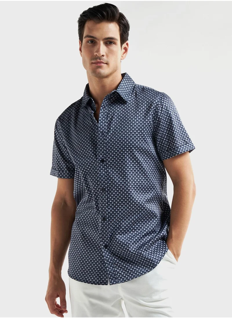 فاف Printed Regular Fit Shirt