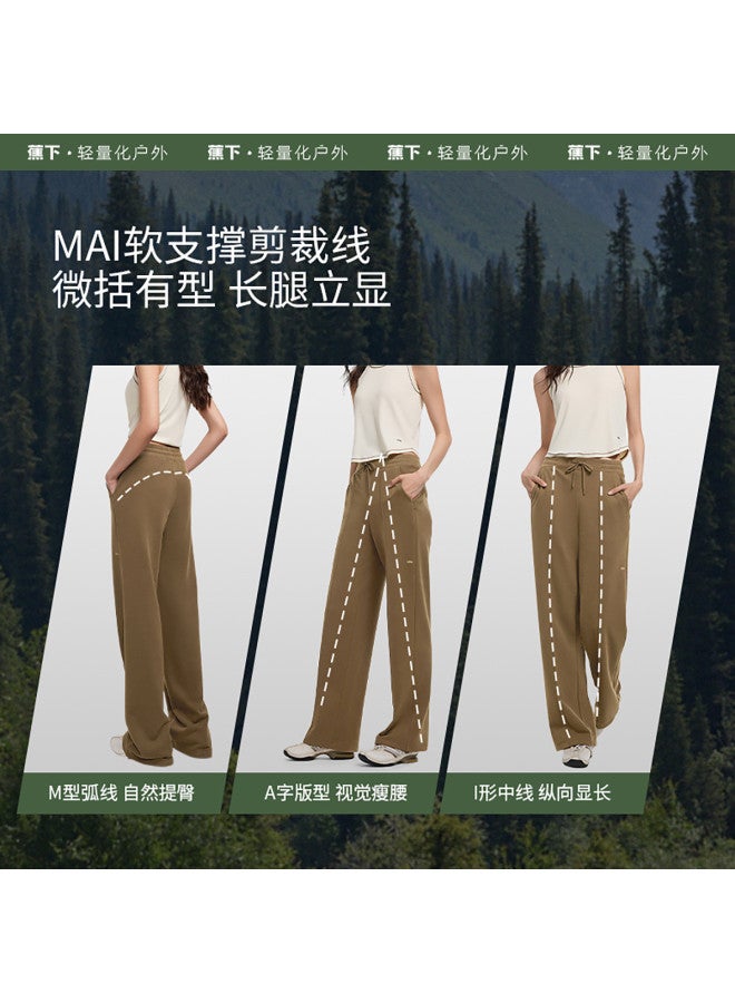 Beneunder Women'S Versatile Breathable Warm Wide-Leg Pants, Soft Skin-Friendly Casual Trousers For Commuting - Image 4