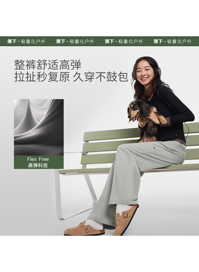 Beneunder Women'S Versatile Breathable Warm Wide-Leg Pants, Soft Skin-Friendly Casual Trousers For Commuting - Image 5