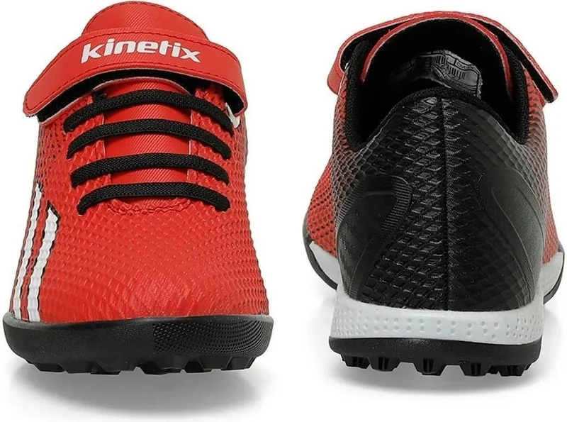 كينتيكس Enta Red Black White Children's AstroTurf Sports Shoes V2