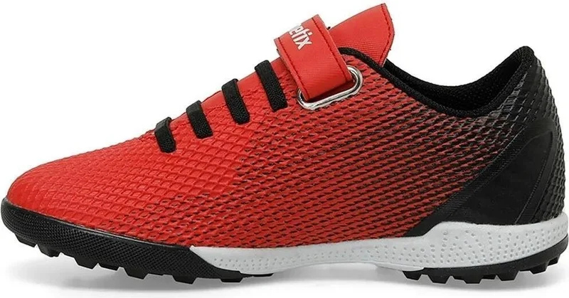 كينتيكس Enta Red Black White Children's AstroTurf Sports Shoes V2