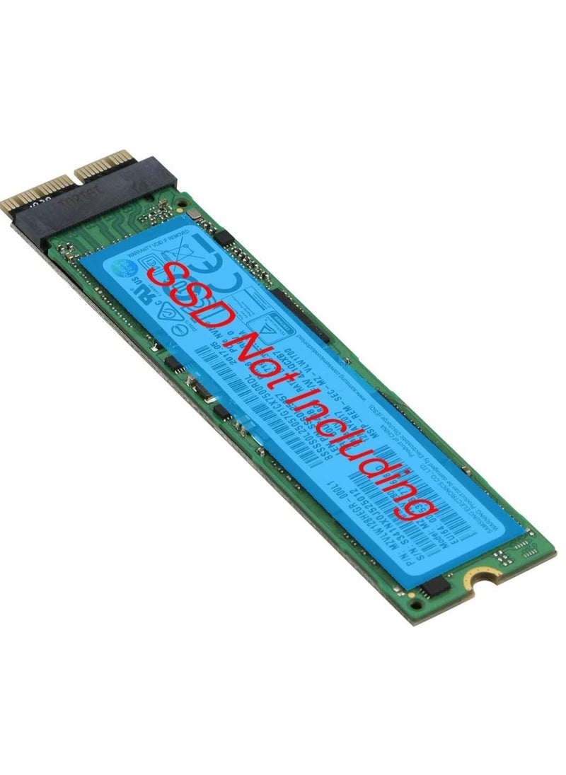 ماركة غير محددة محول ترقية M.2 NVMe SSD الى 12+16 دبوس لجهاز ماك بوك اير (2013-2017 عام) A1465 A1466 وماك برو (اواخر 2013-2015 عام) (EPL-404HS-5 قطع)  - Image 4