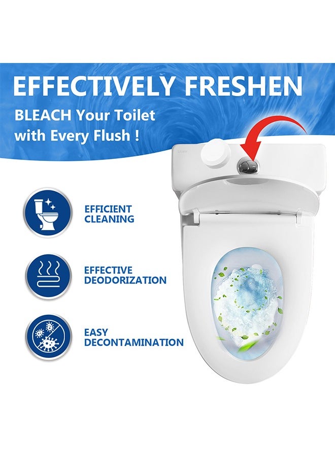 Jaysuing Automatic Toilet Bowl Cleaner，Toilet Cleaning Effervescent Tablets Household Descaling, Deodorizing, Odor and Stains Toilet Stain Remover Cleaner 12Pack  - Image 5