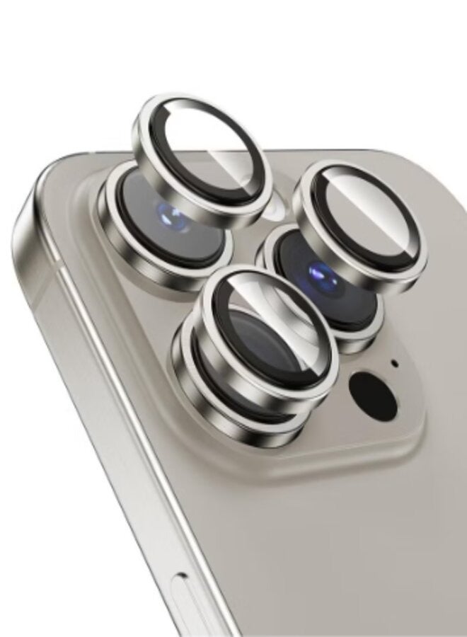 PROMASS Camera Lens Protector Glass For iPhone 16 Pro Max Black - Image 1