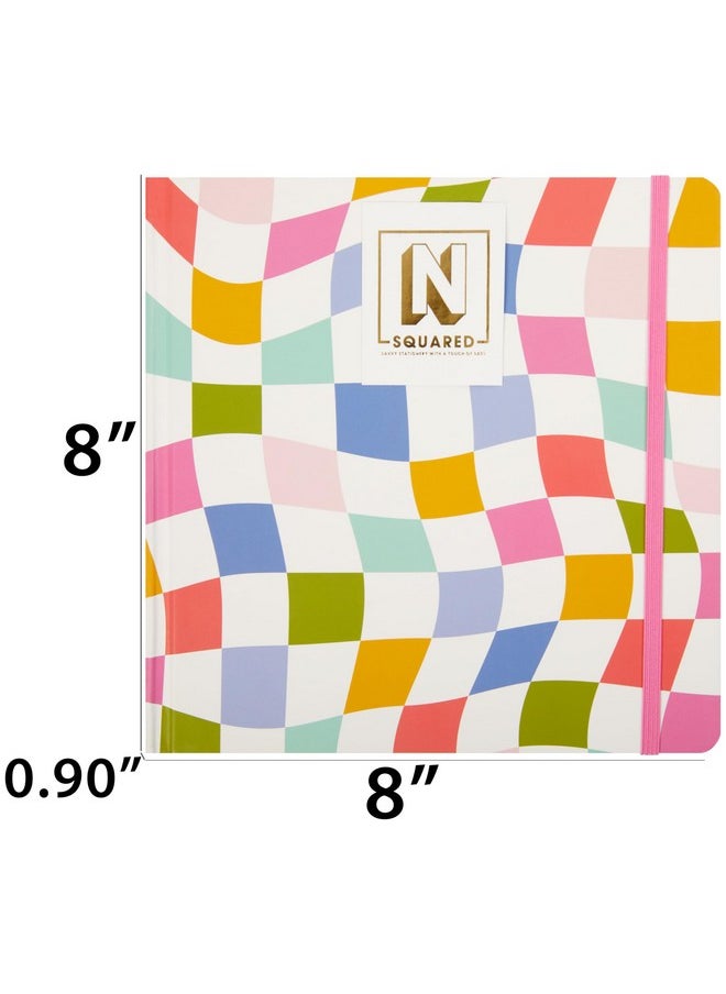 C.R. Gibson C.R. Gibson Squared 3-in-1 Journal, Checkerboard (J3N1S-25500)  - Image 3