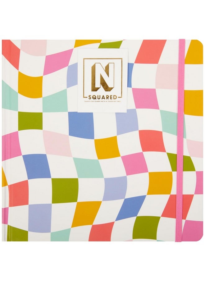 C.R. Gibson C.R. Gibson Squared 3-in-1 Journal, Checkerboard (J3N1S-25500)  - Image 1