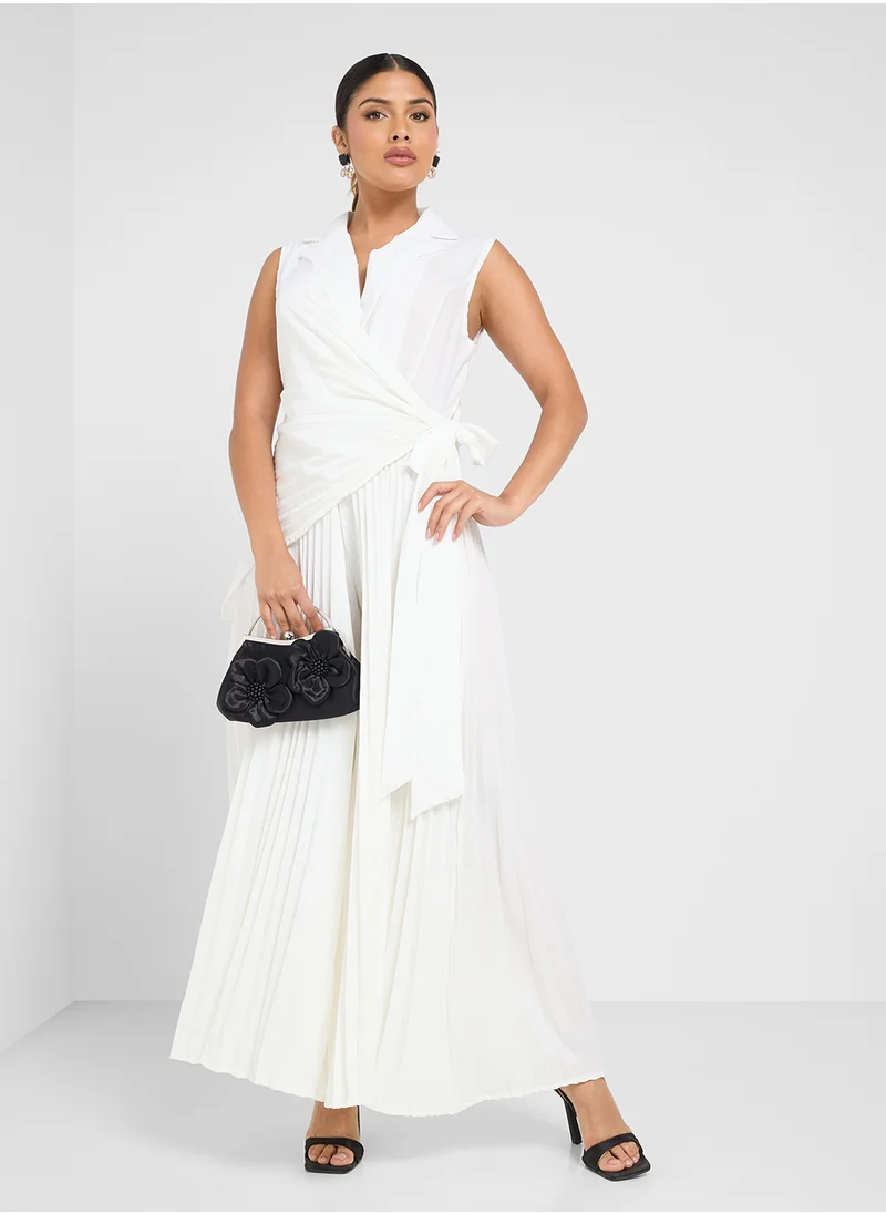 ايلا Jumpsuit With Pleated Pants