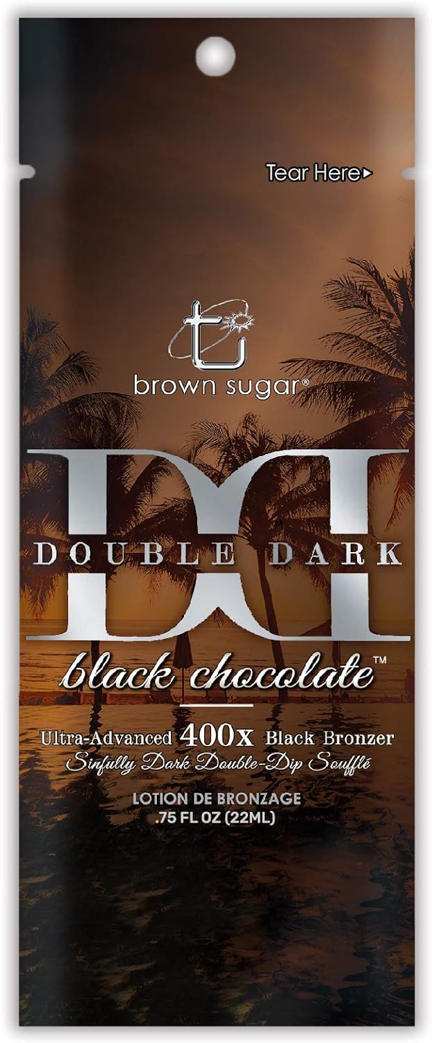 Tan Inc Double Dark Black Chocolate UltraAdvanced 400X Black Bronzer 22ml