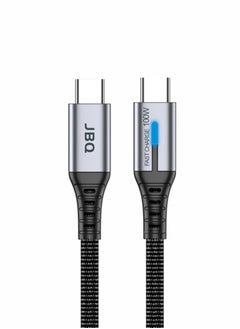 JBQ 100 Watts Type C To Type C Super Fast Charging and Data Cable 1500mm  - Image 1