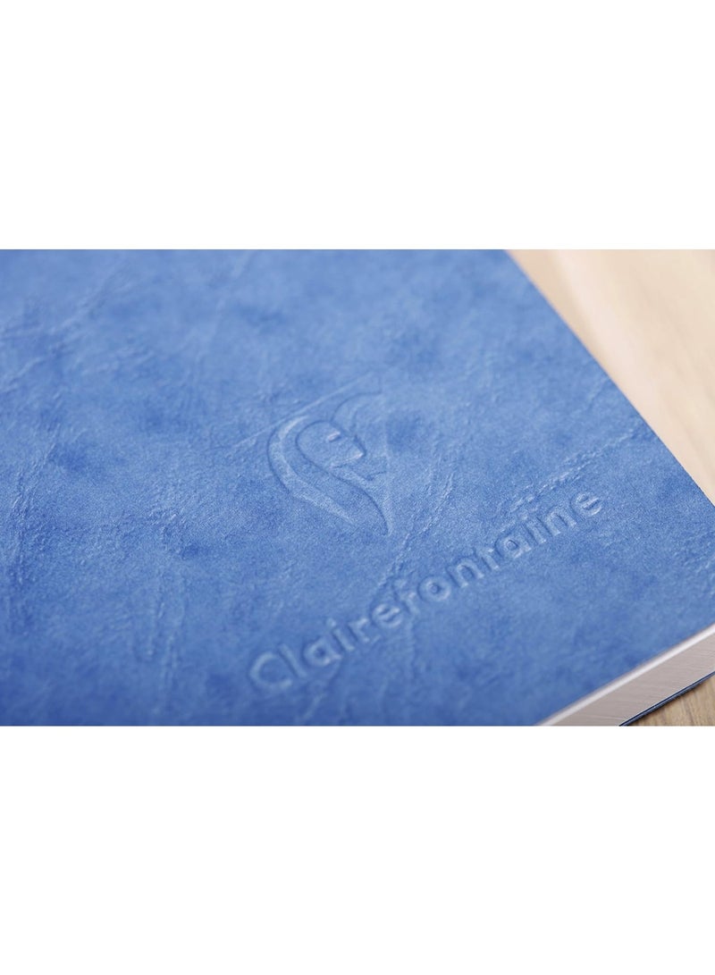 Clairefontaine 1-Piece A4 Size Notebook Blue Cover - Image 2