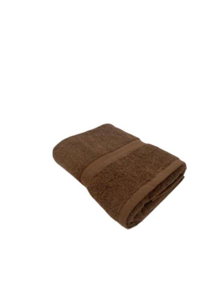 BYFT Camellia (Dark Brown) Luxury Hand Towel (50 x 100 Cm -Set of 1) Pure Cotton Highly Absorbent and Quick dry, Hotel and Spa Quality Bath linen with Diagonal Dobby -550 Gsm - Image 1